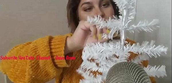  ASMR - Hot Tingly Mommy Whispers To Your Cock At Christmas